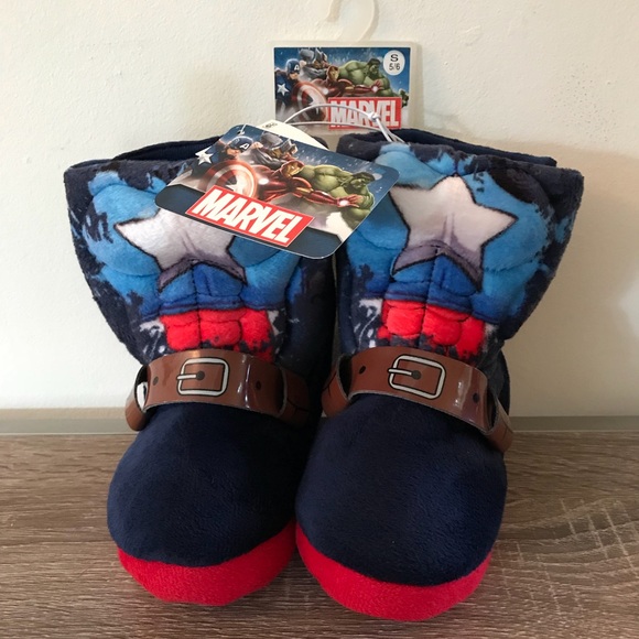 Captain america boot slippers Clearance